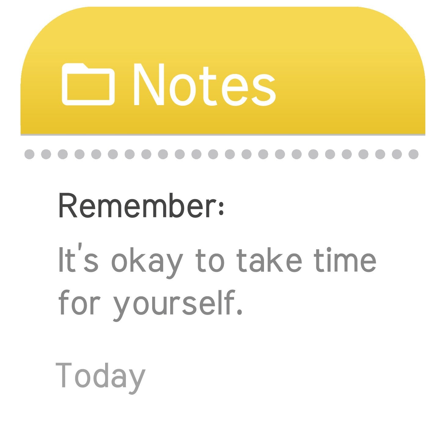 It’s okay to take time for yourself - mental health sticker, affirmation, positive, motivational, cute sticker, funny, happy