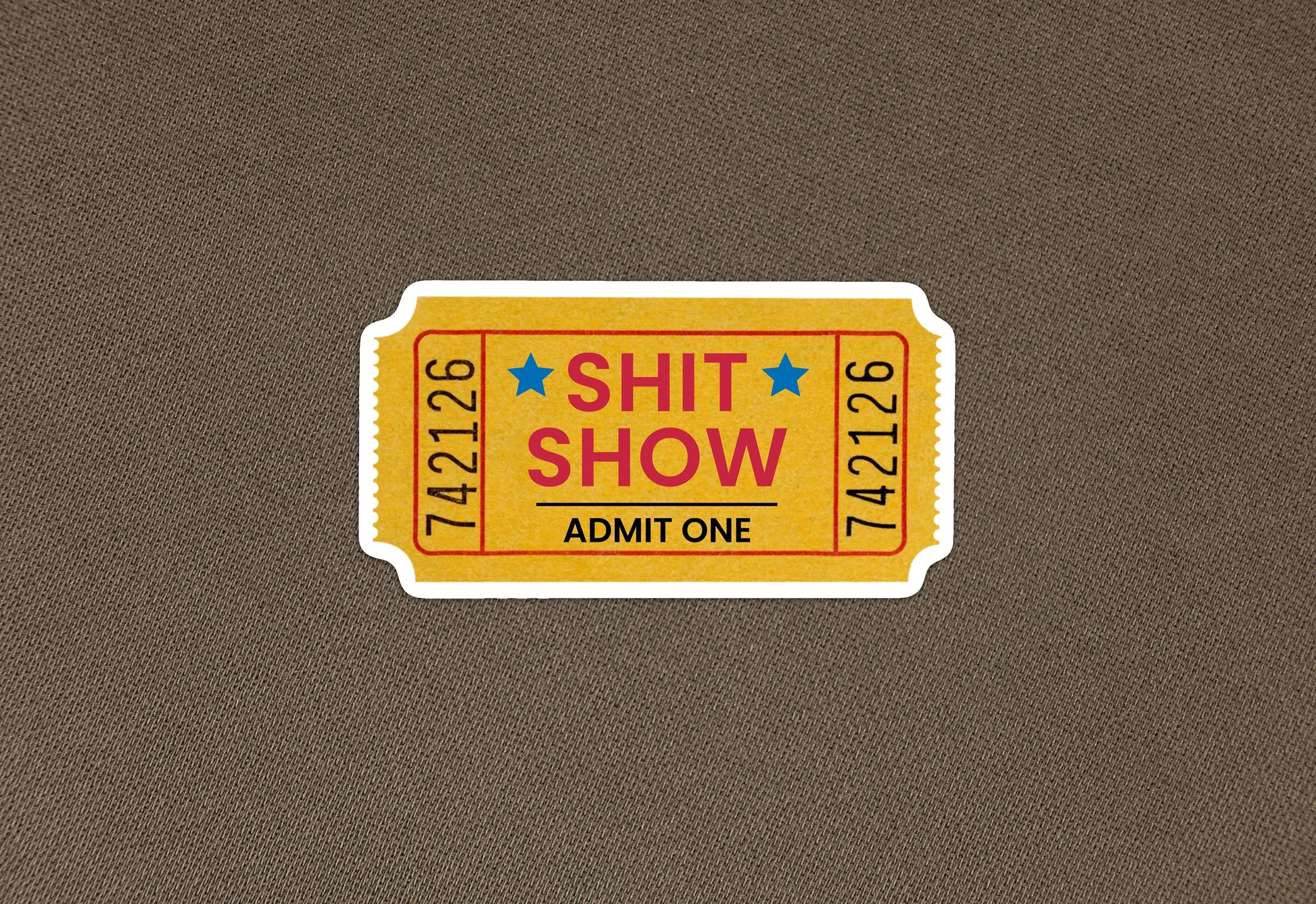 Shit Show sticker - for car, laptop, skateboard, hardhat, water bottle, Stanley, console, gaming, gifts