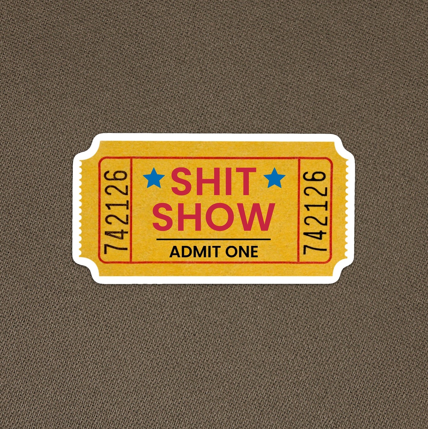 Shit Show sticker - for car, laptop, skateboard, hardhat, water bottle, Stanley, console, gaming, gifts