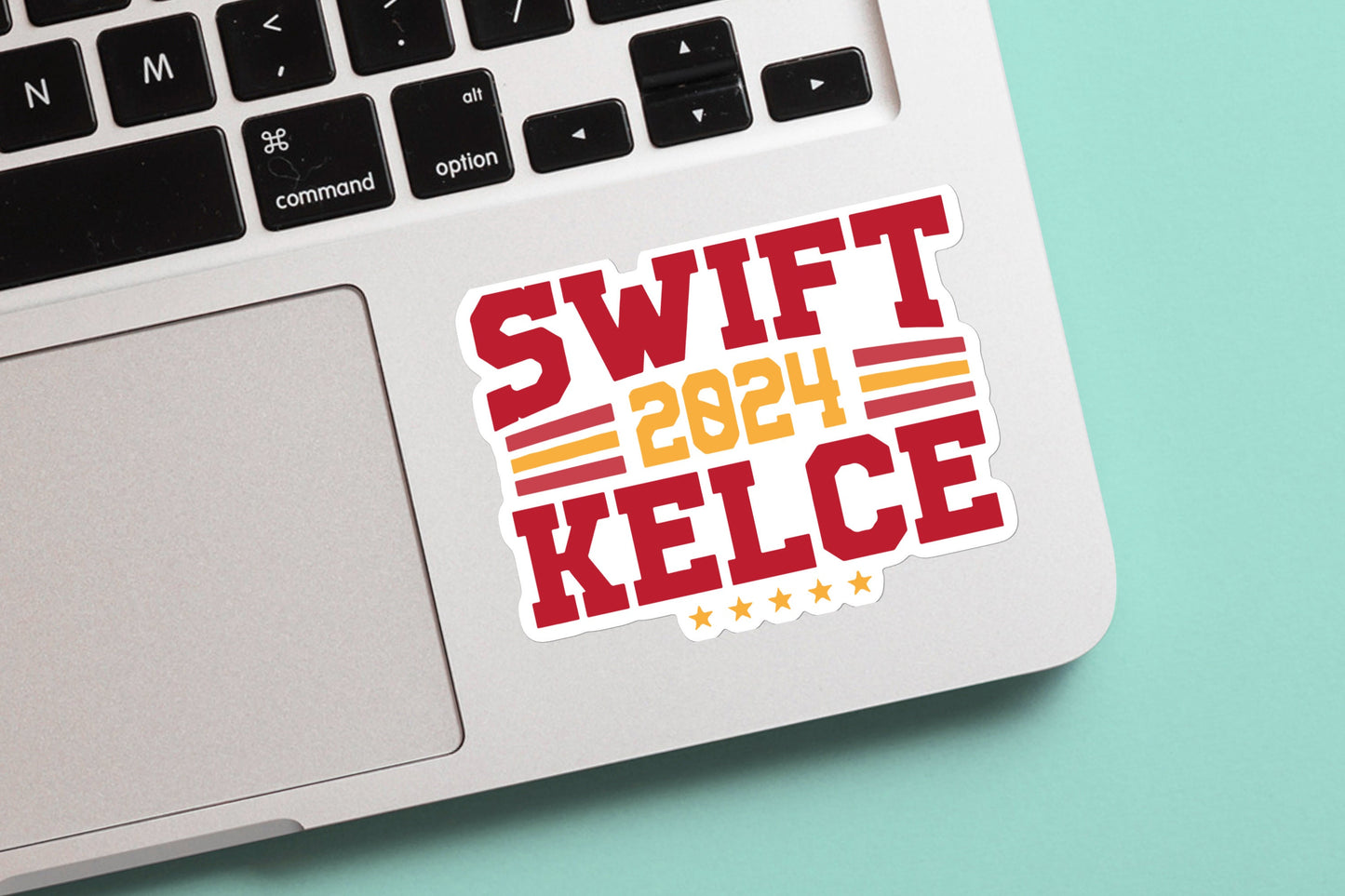 Swift Kelce 2024 for President Fan Art | Go Taylor’s Boyfriend Sticker, funny, gifts for her for him, unique gifts, weatherproof sticker