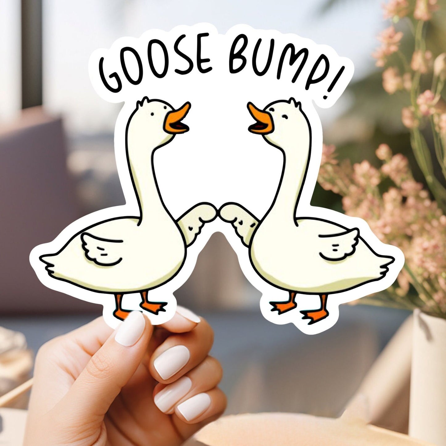 Silly Goose Sticker | Silly Goose Bump, Silly Goose Sticker, funny meme vinyl sticker for laptop, Stanley, hardhat, skateboard, notebook