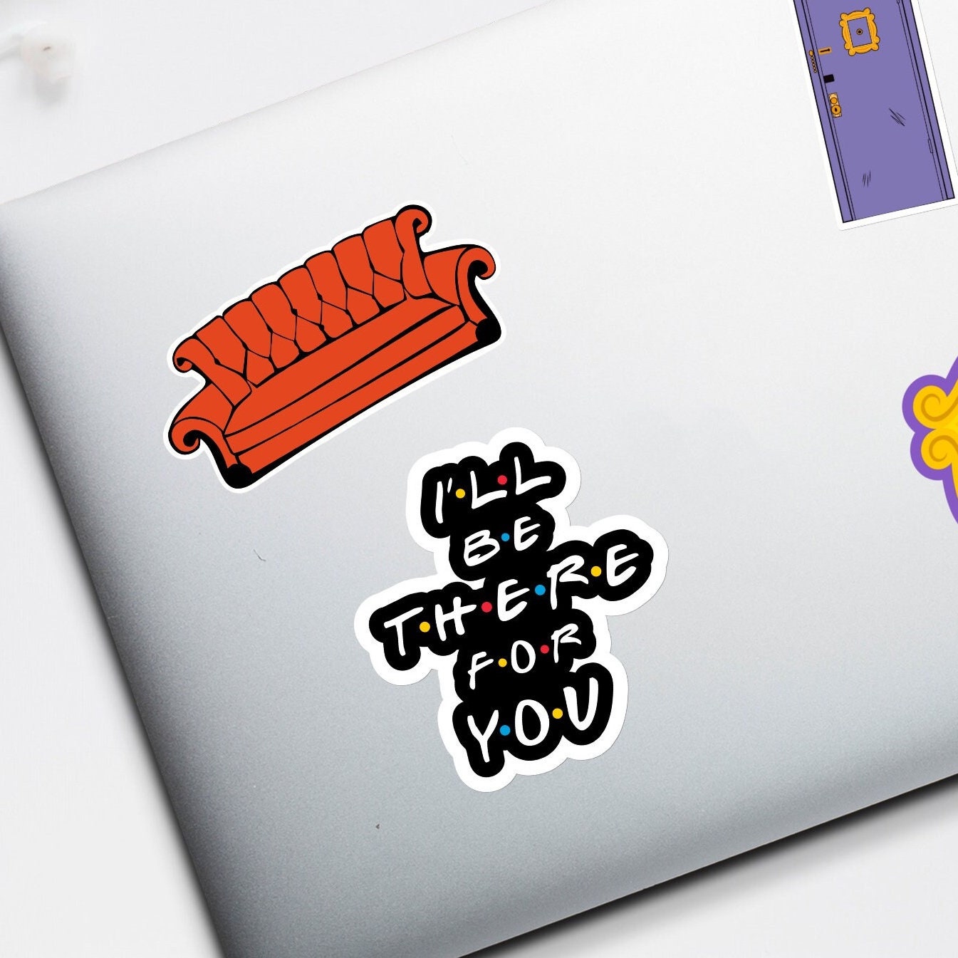 Friends I’ll be there for you friends Sticker, Best Friends, custom handmade, weatherproof and vinyl sticker, laptop sticker, tv show