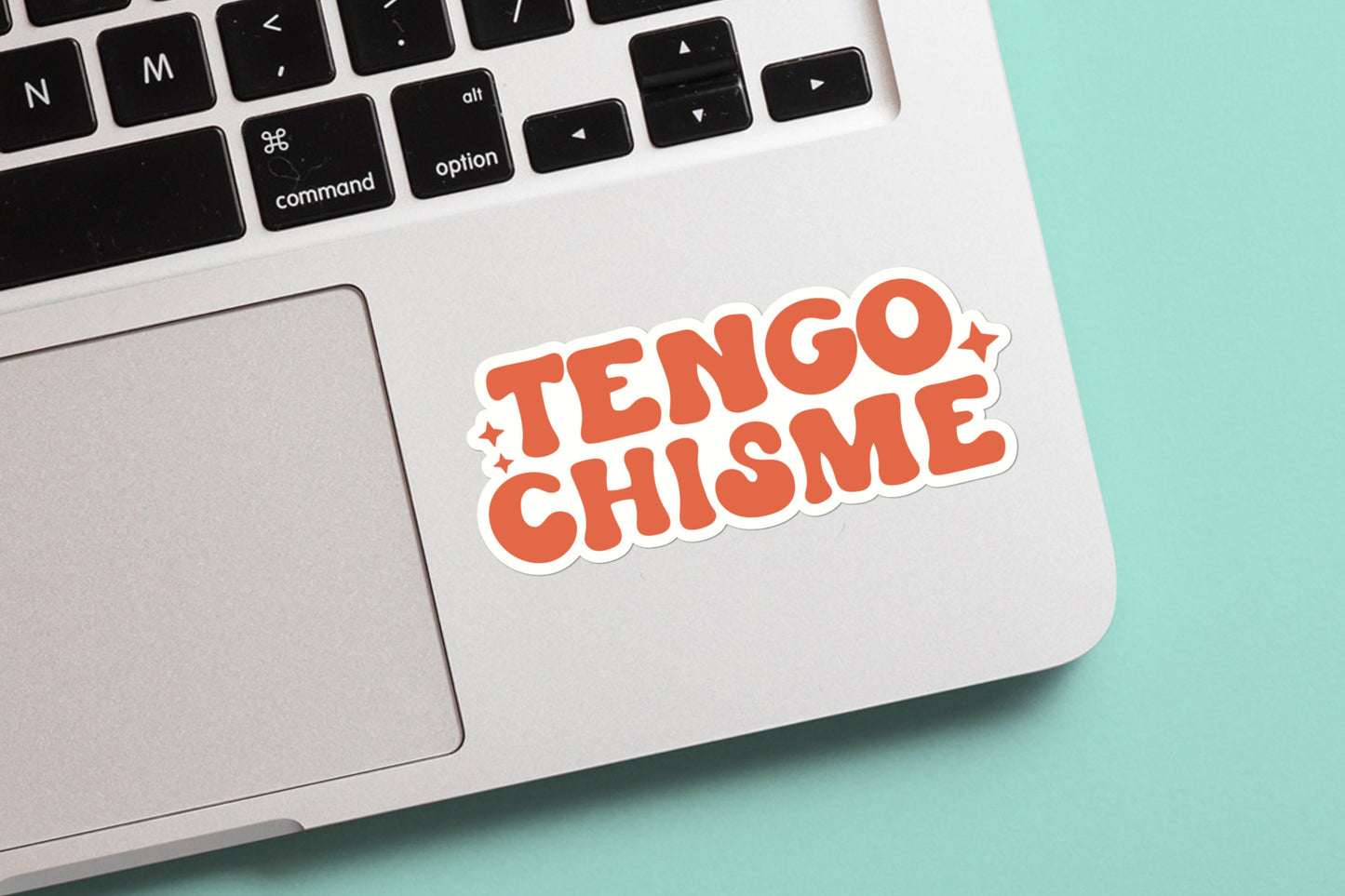 Tengo Chisme Sticker, custom handmade, weatherproof and vinyl Stickers - Latina - Latinx - Latina Pride - Latinx Stickers, Latina AF