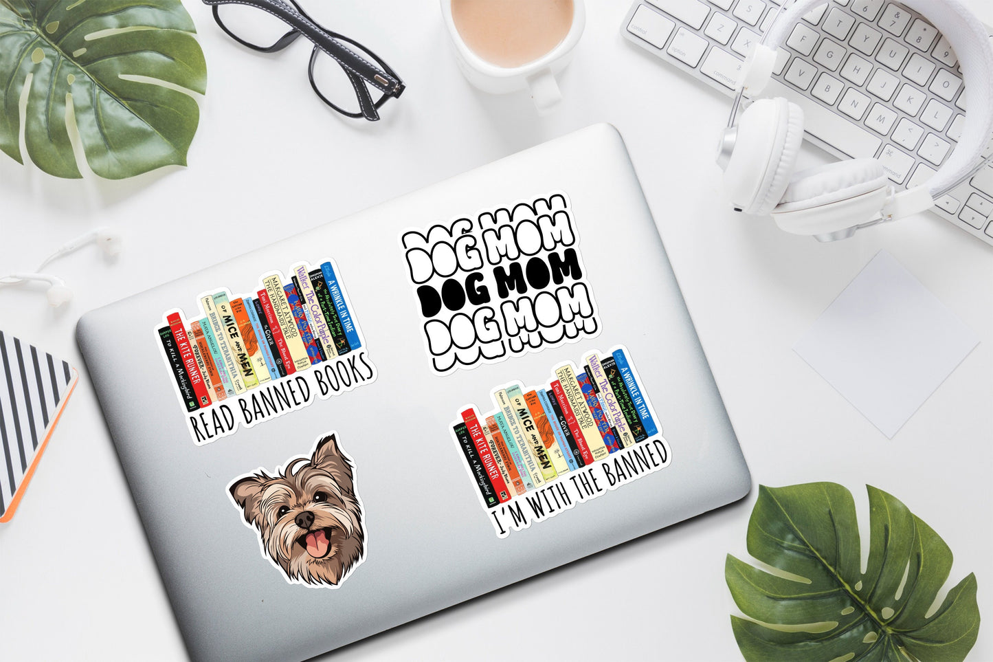 Dog Mom Sticker, Vinyl Sticker, Laptop Sticker, Dog Mom, Dog Gifts, Phone Sticker, Water Bottle Sticker, Waterproof Sticker, Dog Sticker