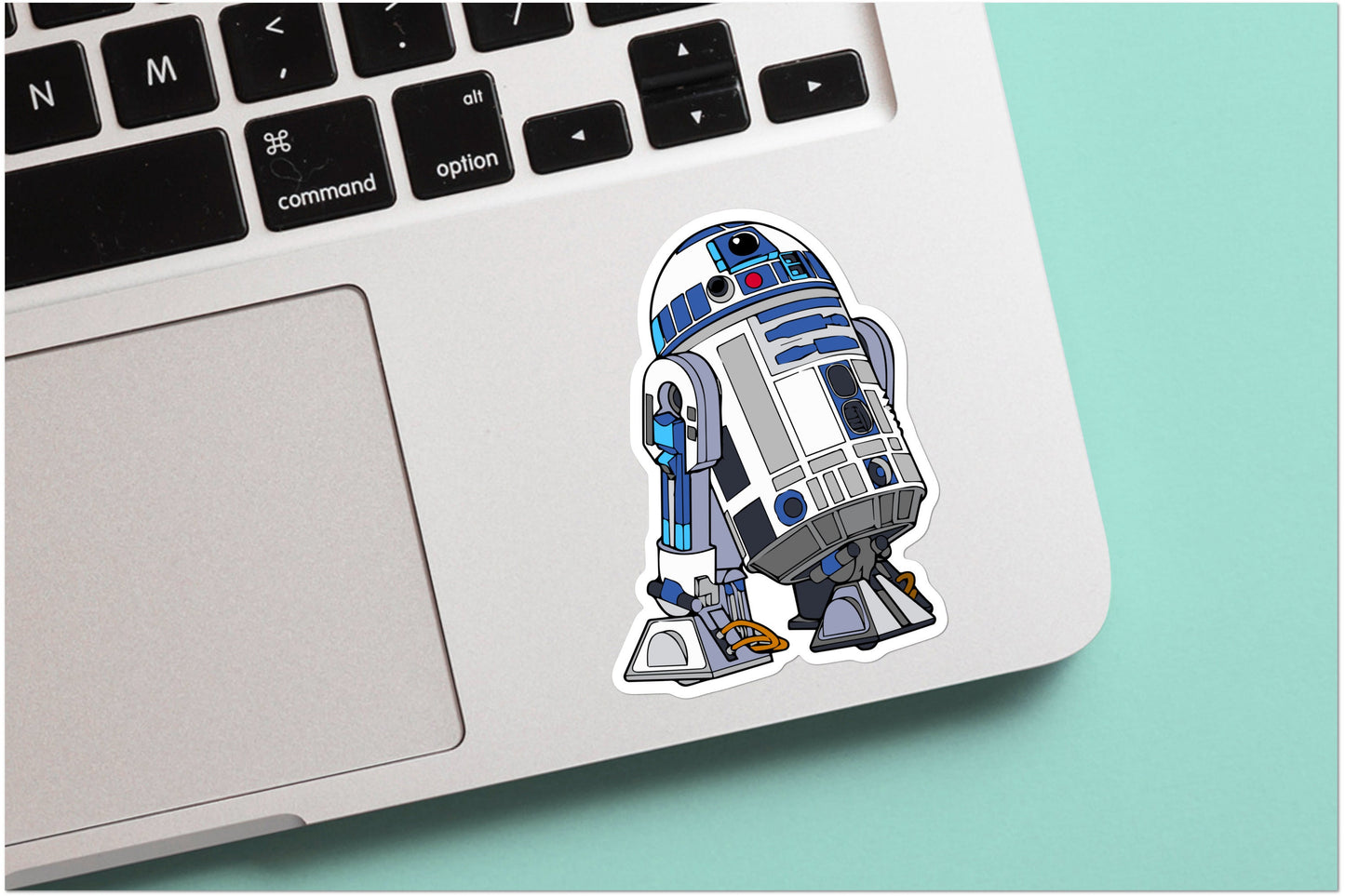 Star Wars Droid Sticker | Star Wars R2D2 Droid Sticker | Star Wars Sticker | Cartoon Droid | Party Favor Star Wars Gift