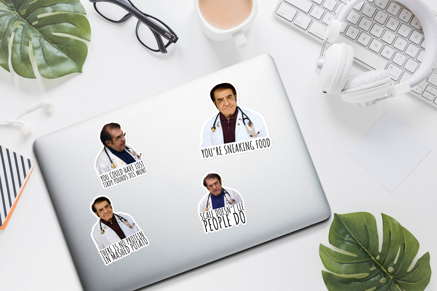 Dr. Now Scale Doesn’t Lie People Do Sticker Or Magnet | Vinyl Sticker for Laptop, Stanley, Water Bottle, Dr Nowzaradan 600 lb life show