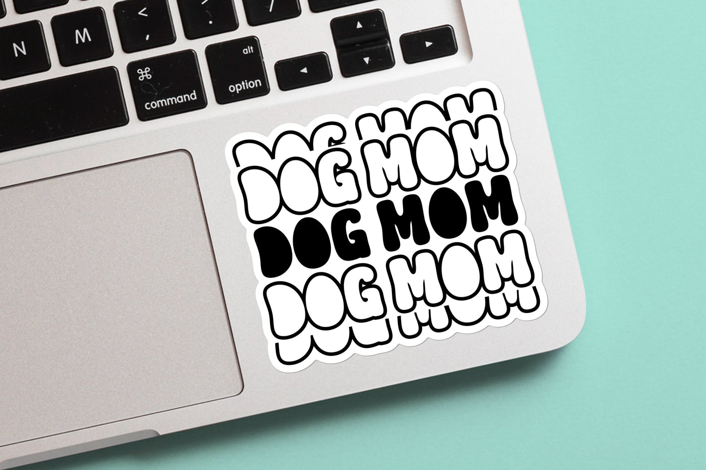 Dog Mom Sticker, Vinyl Sticker, Laptop Sticker, Dog Mom, Dog Gifts, Phone Sticker, Water Bottle Sticker, Waterproof Sticker, Dog Sticker