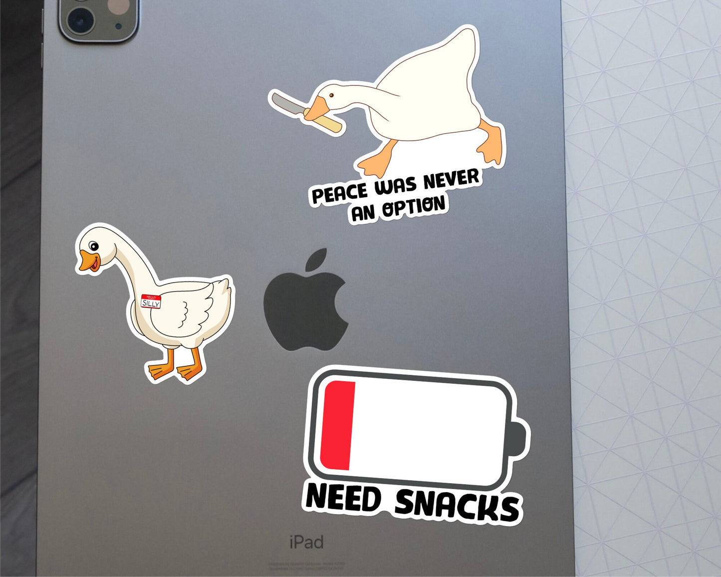 Need Snacks Low Battery Meter Sticker - Perfect for the Hangry Person in your life - Funny, Cute, Low Energy, Mental Health, Water Bottle