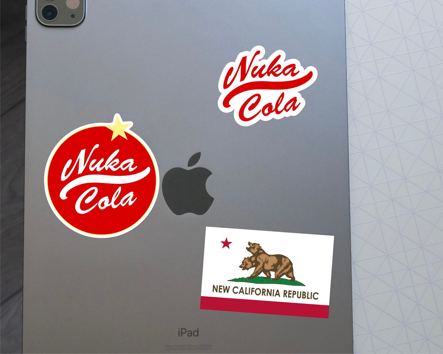 Nuka Cola Logo Sticker - For Gamers, Gifts for him and her, for Laptop, Water Bottle, Skateboard, CellPhone, Vault Dwellers, Wasteland