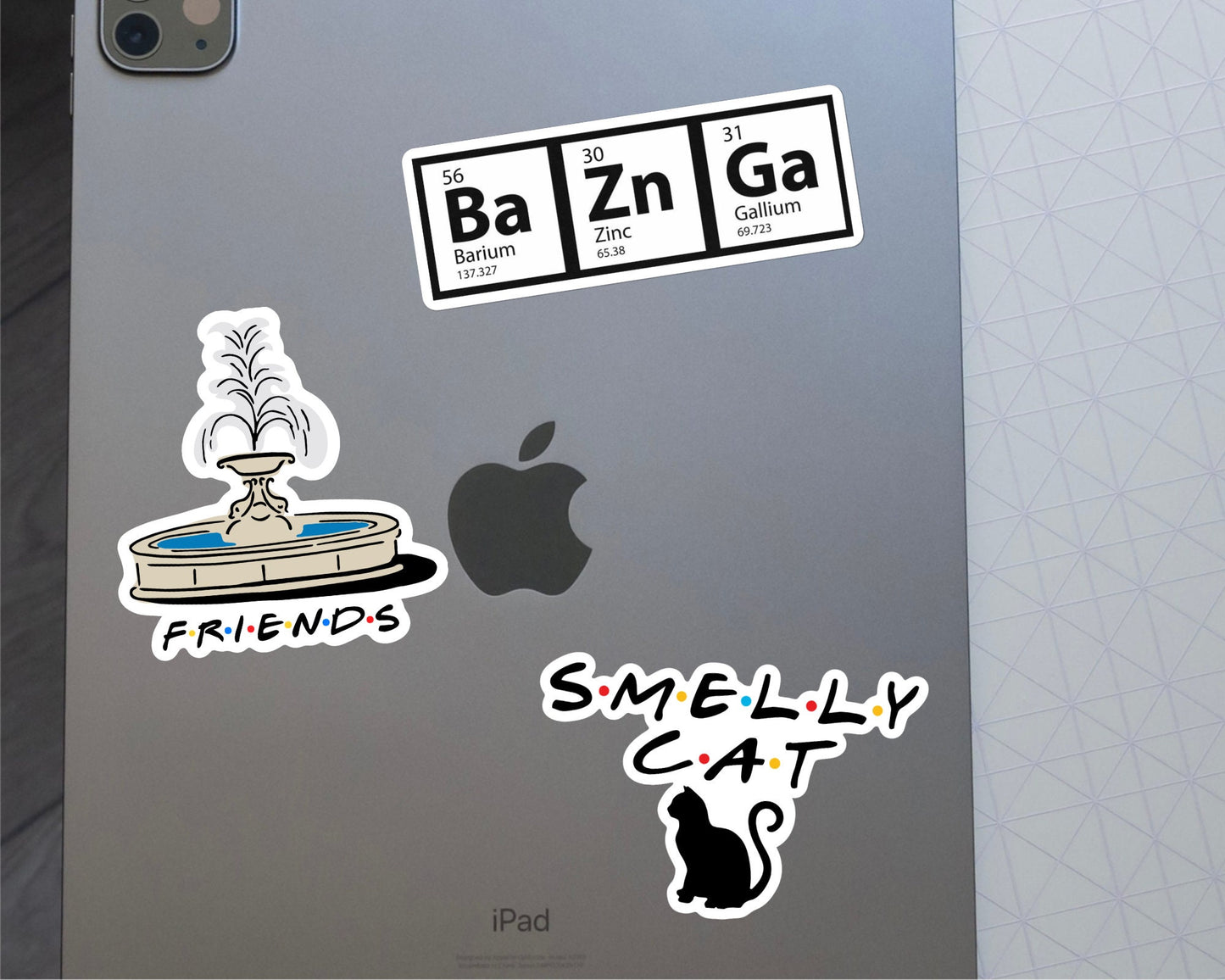 Friends Smelly Cat Sticker - Funny Sticker for Friends Fans - Phoebe Sticker, for Laptop, Cases, Water Bottle, HydroFlask, Gift for Him Her