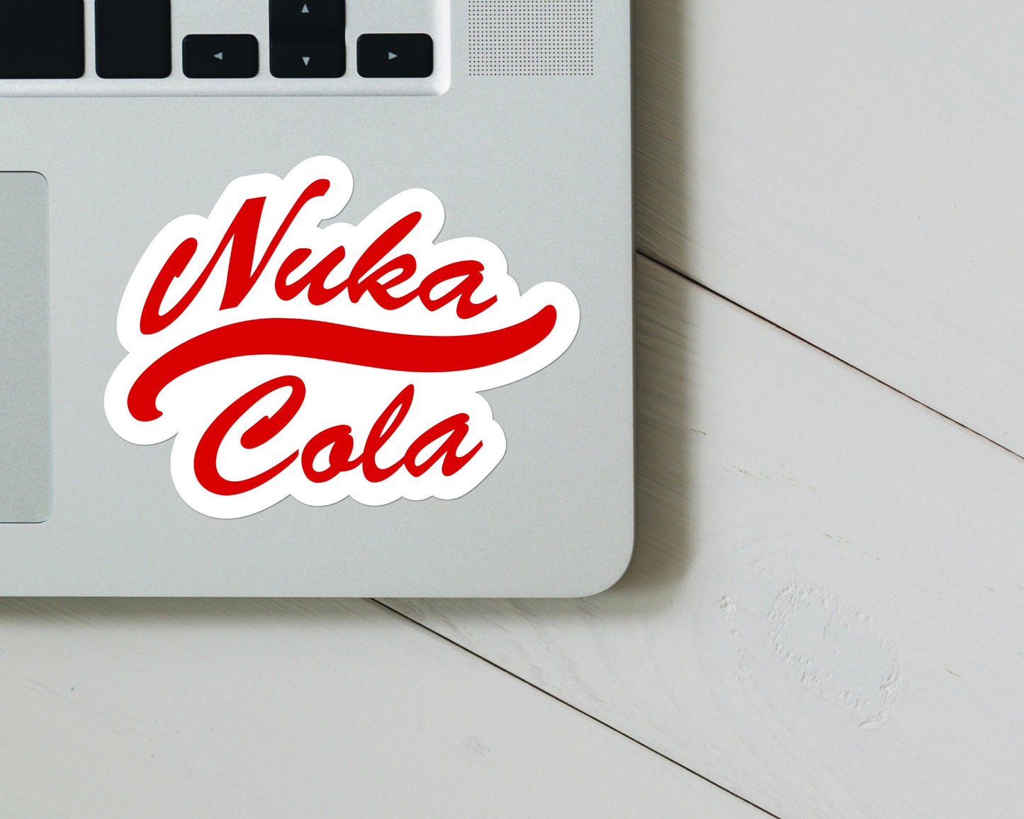 Nuka Cola Sticker - For Gamers, Gifts for him and her, for Laptop, Water Bottle, Skateboard, CellPhone, Vault Dwellers, Wasteland