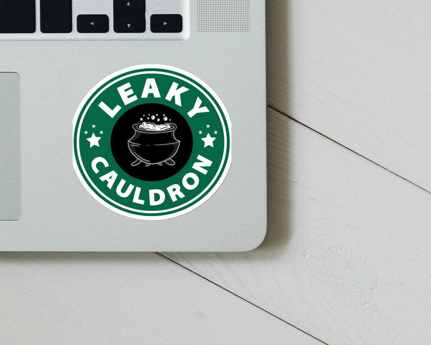 Leaky Cauldron Sticker - Hogsmeade Sticker, Funny Sticker, for Laptop, Cellphone Case, Water Bottle, Hydroflask, Stanley