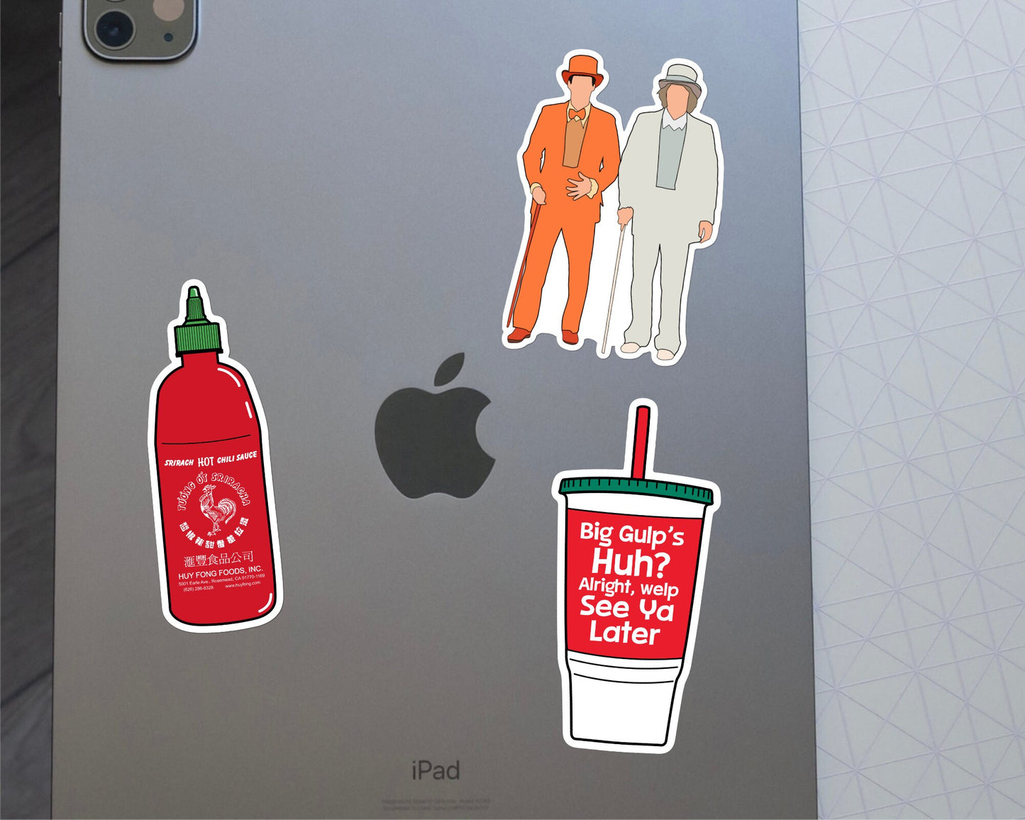 Dumb and Dumber “Big Gulps, Huh? Welp, See Ya Later” Sticker - Quote Sticker, Funny Sticker, Nostalgia, 90’s Kids, Big Gulp, Vinyl Sticker