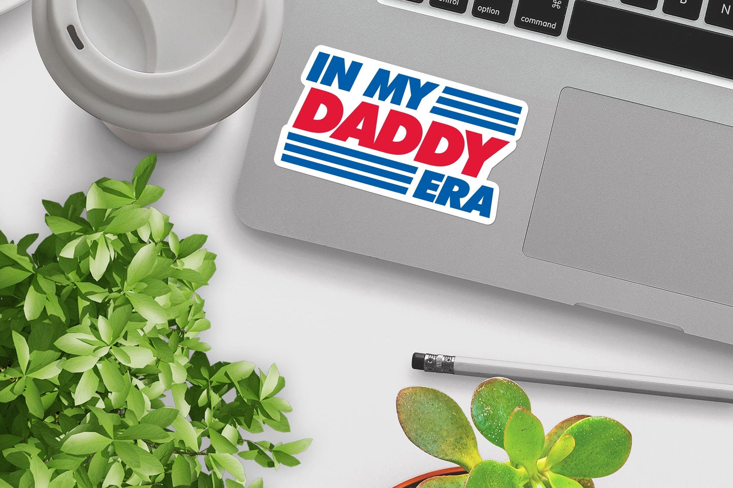 In My Daddy Era Costco Theme Sticker - Funny Costco meme sticker for laptop, water bottle, phone, vinyl sticker, weatherproof, dawg